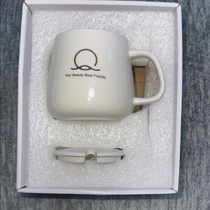 FULL OF HAPPINESS MUG W/LID